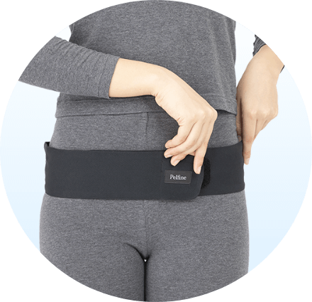 ペルファイン ベルト装着